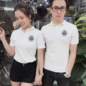 Áo Thun Cặp Cổ Trụ